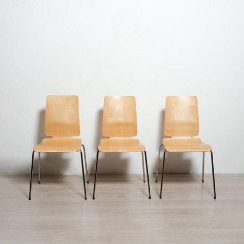 廃盤/美品】IKEA GILBERT 4脚 ブラック スタッキングチェア 【公式通販】