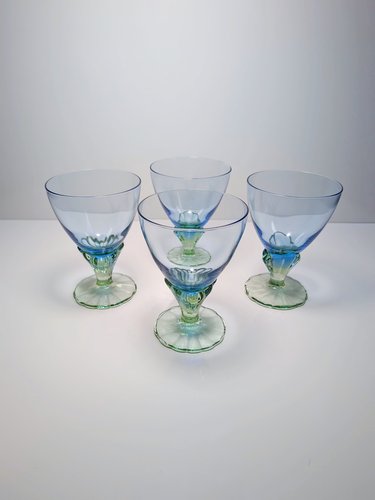 Italienische Modell Bahia Eisbecher, 1980er, 4er Set bei Pamono kaufen