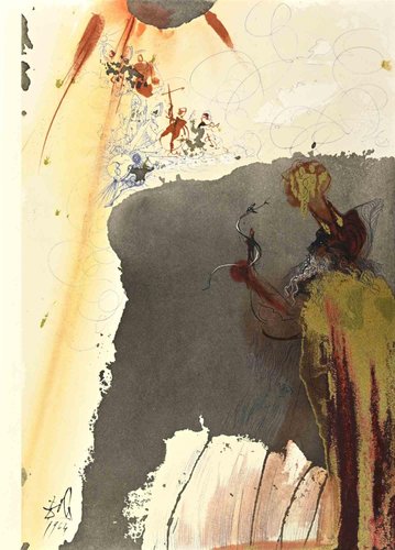 Salvador Dalí lithograph 限定175