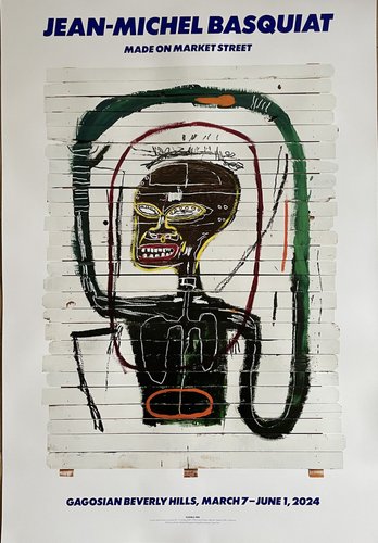 Jean Michel Basquiat, Flexible, 1984, Original Poster for sale at