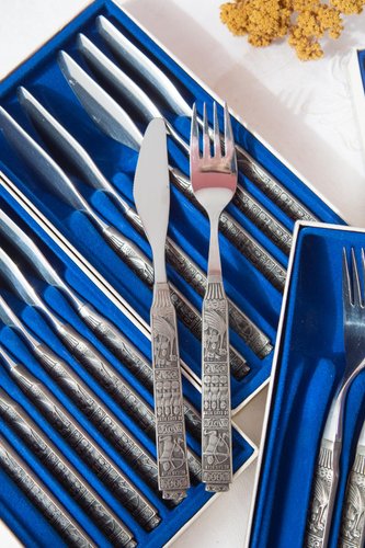 Norway kings-tinn フォーク