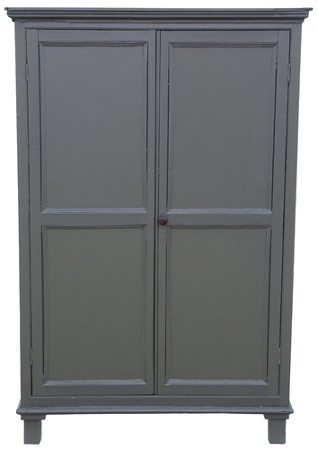 19th Century Painted Housekeepers Larder Cupboard 1890s for sale at Pamono
