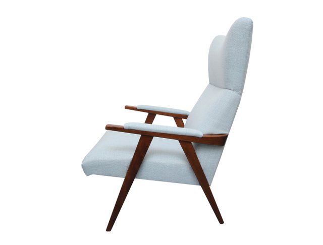 Vintage Highback Lounge Chair 1950s For At Pamono - Reupholstered Vintage Chaise Lounge Vintage Highback Lounge Chair 1950s For At Pamono - Reupholstered Vintage Chaise Lounge