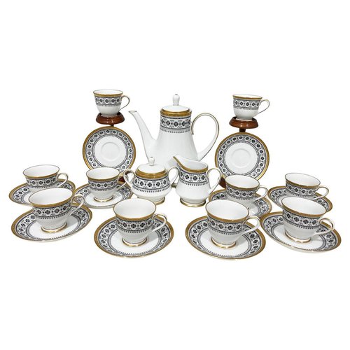 Tea Set in Scheherazade Pattern attributed to Noritake Japan 1960s Set of 23 for sale at Pamono