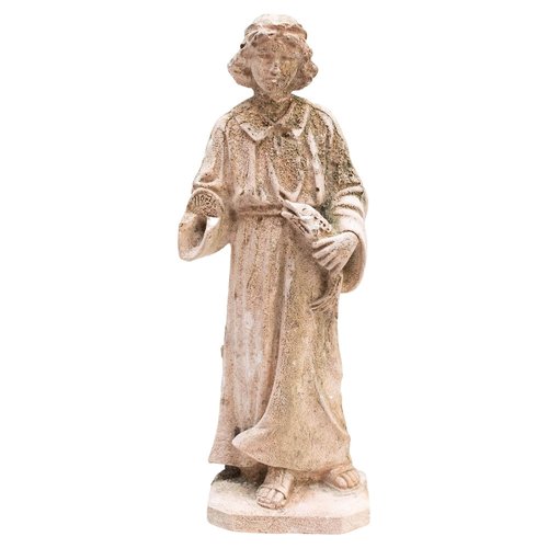 Rare Statue En Platre  Le Football Rugby 1930 /1930 Rugbyman Anglais