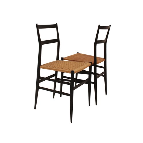 ダイニングチェア Cassina 699 SUPERLEGGERA GIO PONTI Set of 699 Superleggera Chairs by Gio Ponti for Cassina, 1957 for