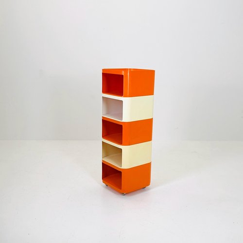 美品Kartell コンポニビリ　正規品Italy Anna Castelli Amazon｜KARTELL カルテル コンポニビリ ラウンドチェスト3段