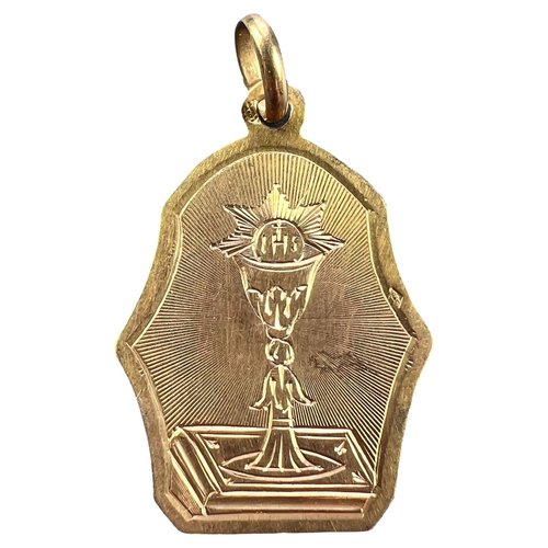 Never Say Never Collana Prima Comunione In Oro 18kt: Medaglia Vergine Bambina Con Madreperla E Catena 50 Cm