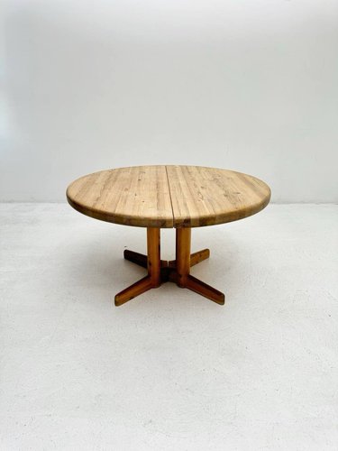 Extendable Pine Dining Table by Rainer Daumiller for sale at Pamono