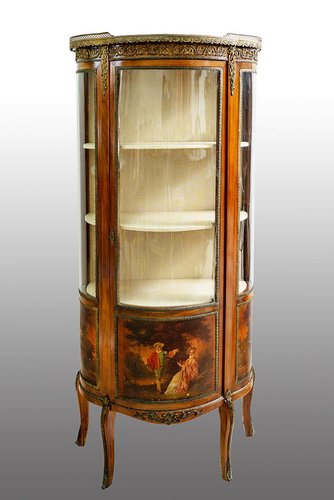 Napoleon III Display Cabinet in the style of Vernis Martin, France
