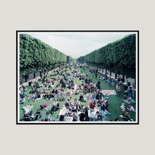 Massimo Vitali, Pic Nic Allée, 2000, Photolithograph for sale at