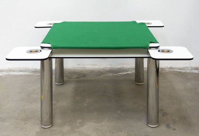 Poker Table by Joe Colombo for Zanotta, Italy, 1968 for sale Poker Table by Joe Colombo for Zanotta, Italy, 1968 for sale