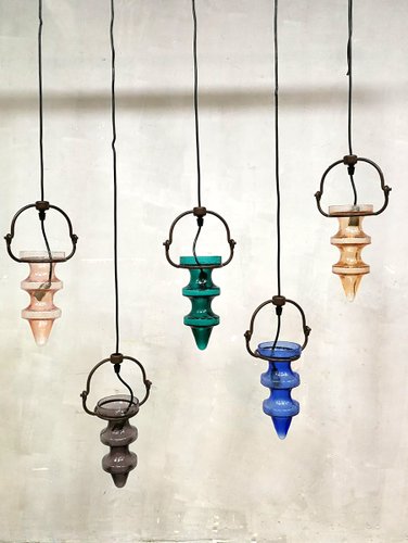Vintage Colored Glass Pendant Lamp By Nanny Still Mckinney For Raak Set Of 5 For Sale At Pamono Simple yet stunning, the capella led pendant light from bruck lighting is defined by its colorful, glass shade. vintage colored glass pendant lamp by nanny still mckinney for raak set of 5