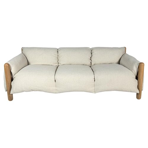 Mid-Century Modern Gambadilegno Sofa attributed to Enzo Mari for