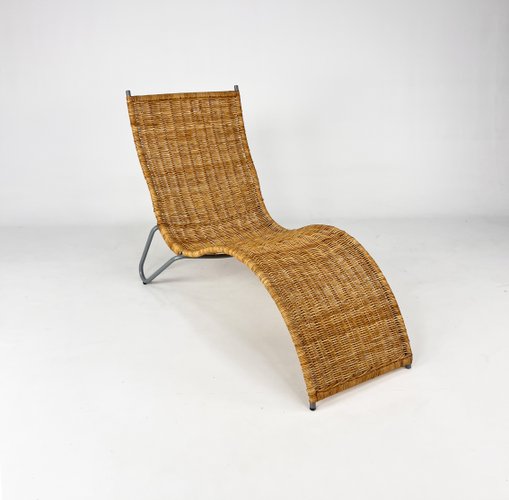 Rattan Lounger Karlslund zugeschrieben Karl Malmvall für Ikea, 2005 bei Pamono kaufen