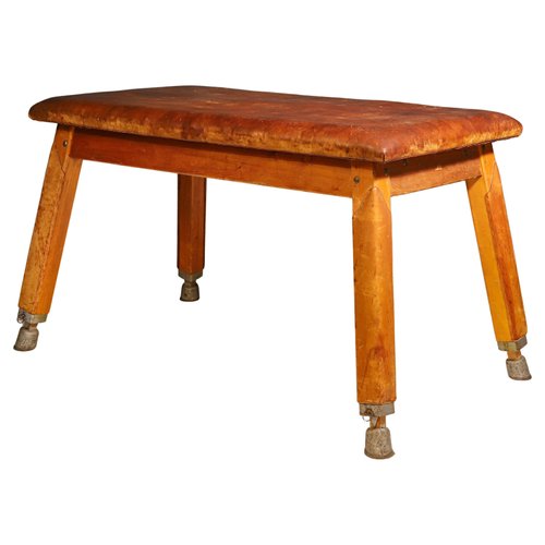 Large Gymnastic Bench, Former Czechoslovakia, 1950s for sale at Pamono
