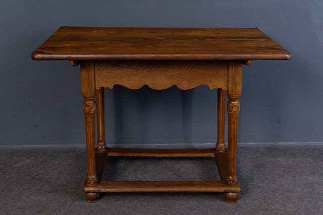 Vintage Oak Dining Table for sale at Pamono
