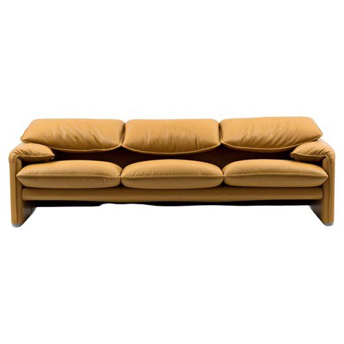 Three-Seater Sofa by Vico Magistretti for Cassina for sale at Pamono