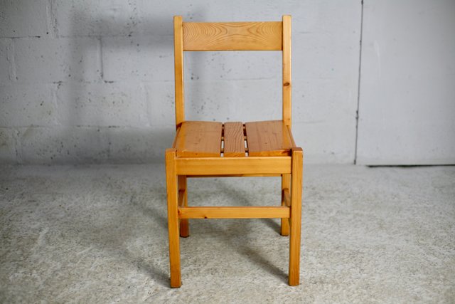 Side Chairs by Charlotte Perriand for Les Arcs, France, 1960s, Set