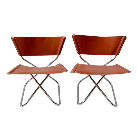 Set of Z Down Lounge Chairs by Erik Magnussen for Torben