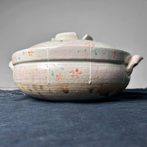 Cocotte En Argile Donabe Japonaise 0,7L - Céramique Résistante à La Chaleur, Avec Couvercle - Pour Soupes, Riz - 6