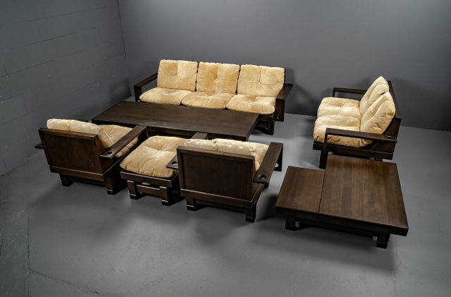 Geometric Living Room Model St. Moritz by Klaus Rausch Furniture Co ...