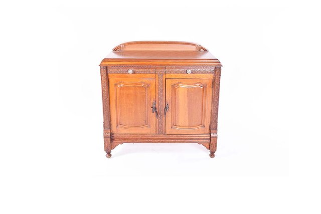 Tall oak sideboard discount