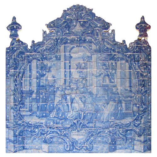 18th Century Portuguese Azulejos Saint Antony for sale at Pamono