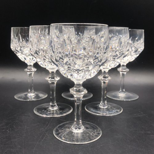 Lead Crystal Wine Glasses Patrizia from Nachtmann, 1960s, Set of 6 for sale  at Pamono