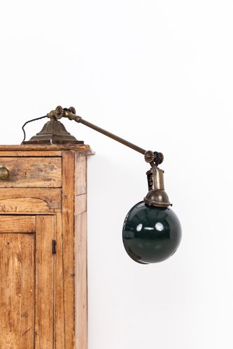 Antique Brass Desk Lamp from Dugdills 1890s