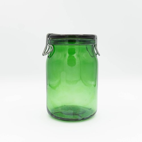 visvim LAKESHORE SOUVENIR JKT GREEN 3 中古 Vintage Swiss Wide Opening Preserving Jars from Bülach Glas, 1930s