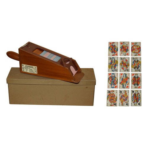 French Le Banquier Baccarat Mixed Card Dispenser for sale at Pamono