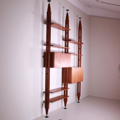 LB7 Bookcase by Franco Albini for Poggi, 1960s for sale at Pamono