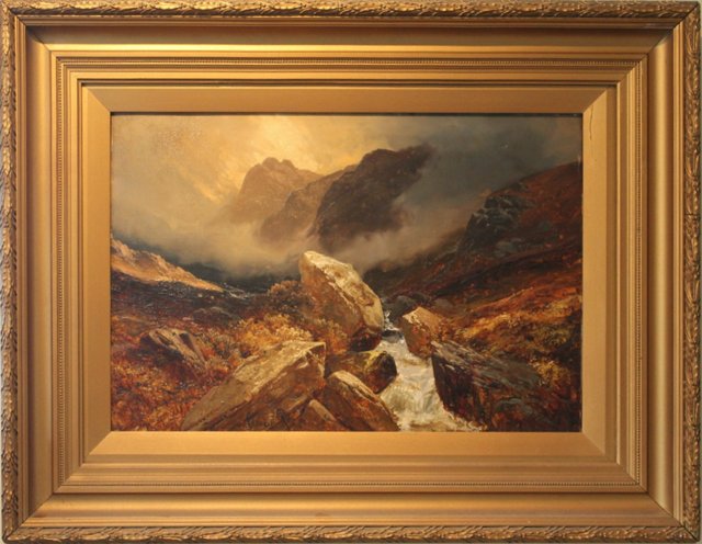 Clarance Henry Roe, Landscape, 19th Century, Oil on Canvas for sale at ...