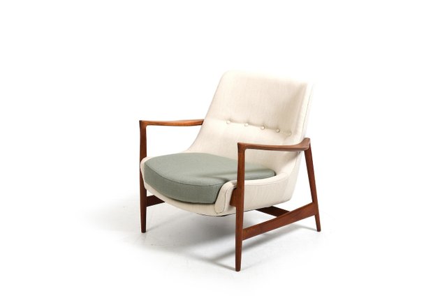 Model 4346 Easy Chair by Ib Kofod-Larsen for Fritz Hansen, 1950s