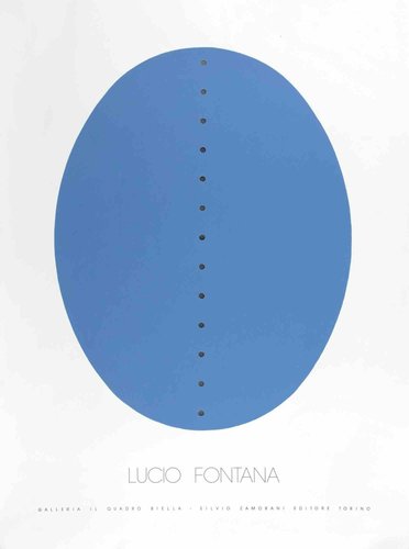 Lucio Fontana, Concetto Spaziale, Etching, 1967 for sale at Pamono