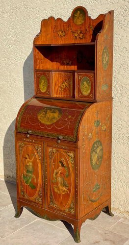 19th Century Napoleon III Brown Buffet for sale at Pamono
