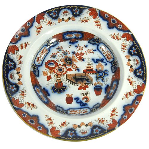  Staffordshireプレート Staffordshire Decorative Pottery Plate for sale at Pamono