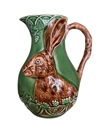 Jug with Rabbit by Bordallo Pinheiro for sale at Pamono