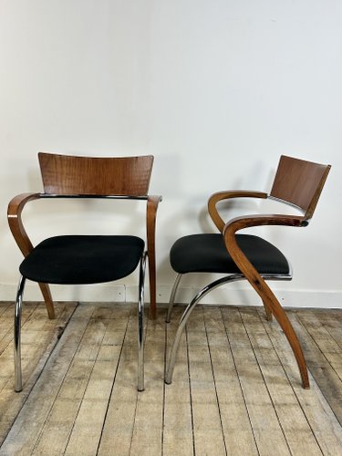 Chaises modèle Can Can par Komplot Design pour Brunner, 1993. | Selency