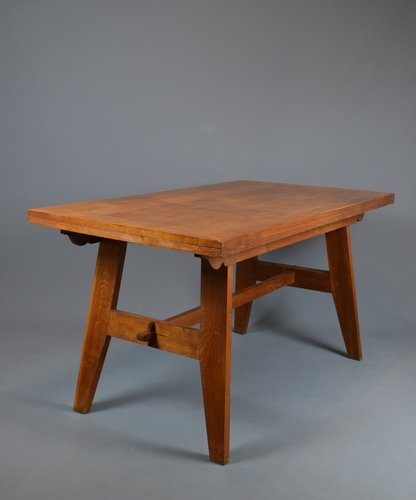French Dining Table by by René Gabriel, 1940s for sale at Pamono
