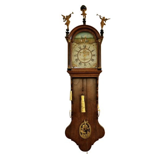 Antique Wall Clock With Decorative Angels And Ornaments For Sale At Pamono Antique wall clock with decorative angels and ornaments for sale at pamono