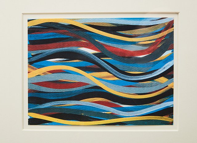 Sol Lewitt, Brushstrokes: Horizontal & Vertical, 1996