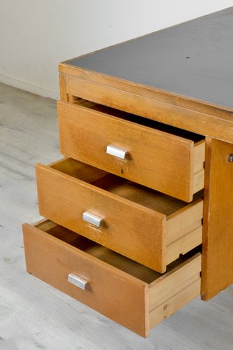 British Military Desk in Beech for sale at Pamono