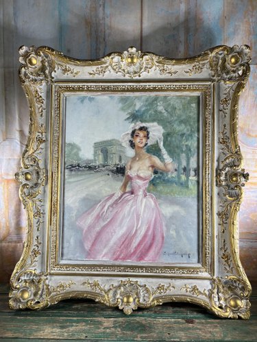 トップス 50S 60S VINTAGE Arc De Triomphe By E&W 50S 60S VINTAGE Arc De Triomphe By E&W