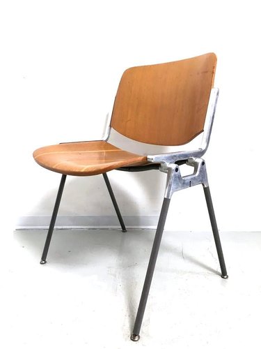 DSC 106 Desk Chair by Giancarlo Piretti for Castelli / Anonima