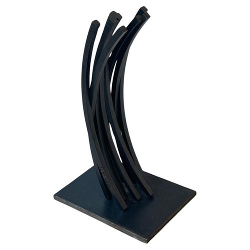 Black Steel Sculpture by Bernar Venet for sale at Pamono