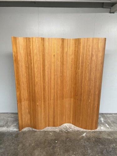 Vintage Screen 100 in Pinewood by Alvar Aalto, 1969 for sale at Pamono