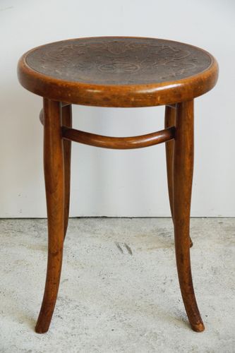 Vintage Bugholz Hocker von Michael Thonet für Thonet, 1900er, 2er Set