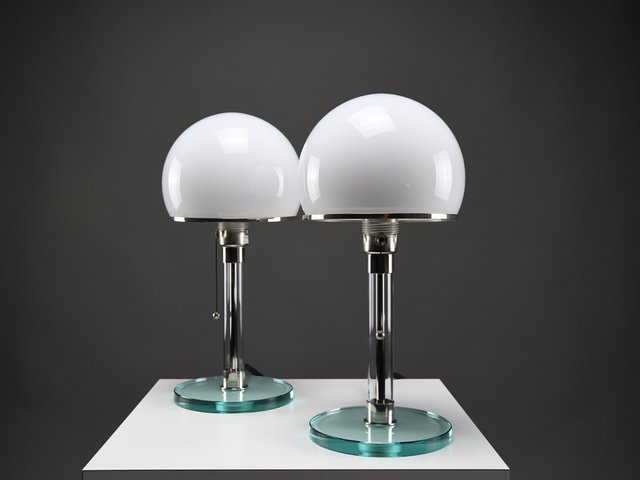Bauhaus WG24 Table Lamp by Prof. Wilhelm Wagenfeld, 1980 for